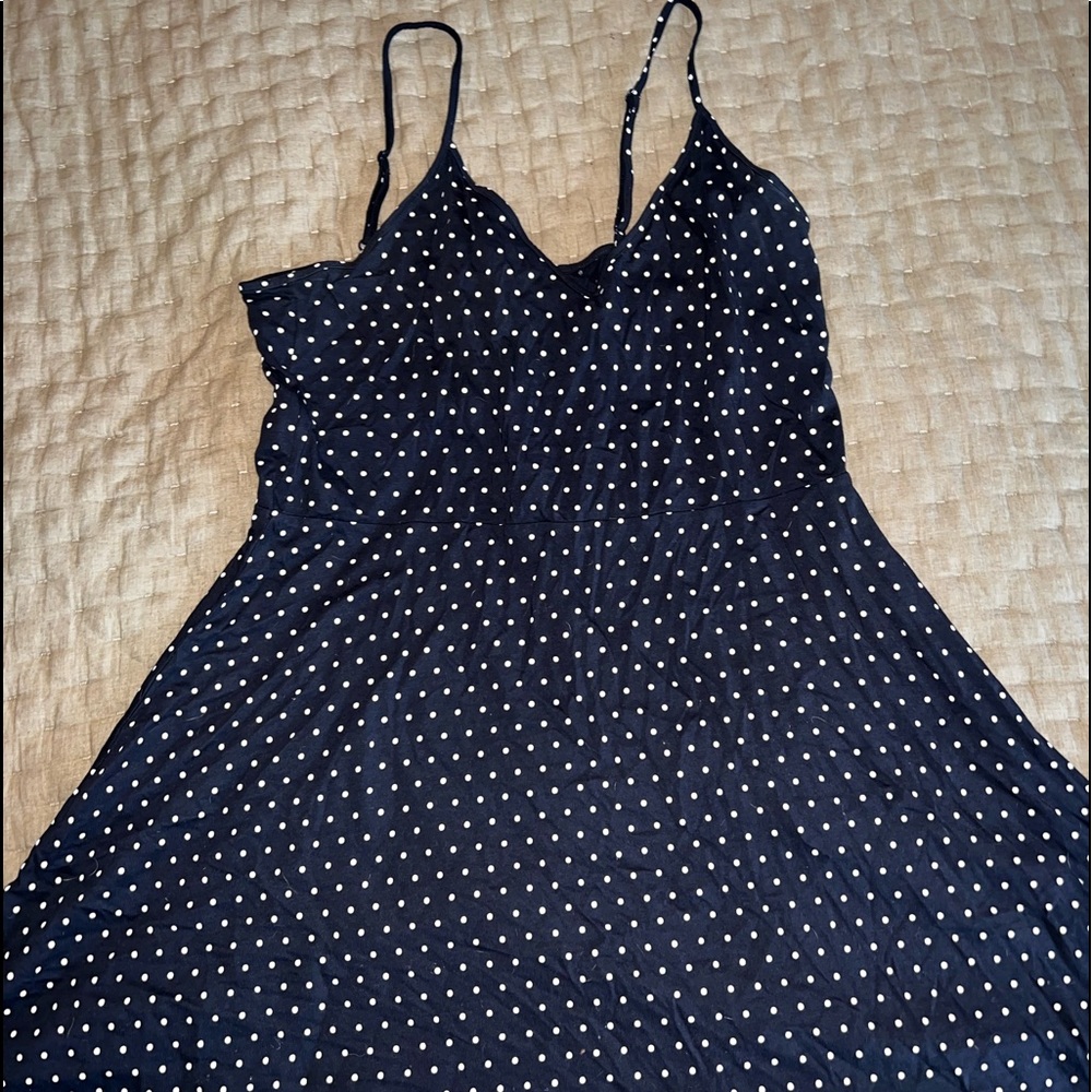 DIVIDED Polka Dot Skater dress